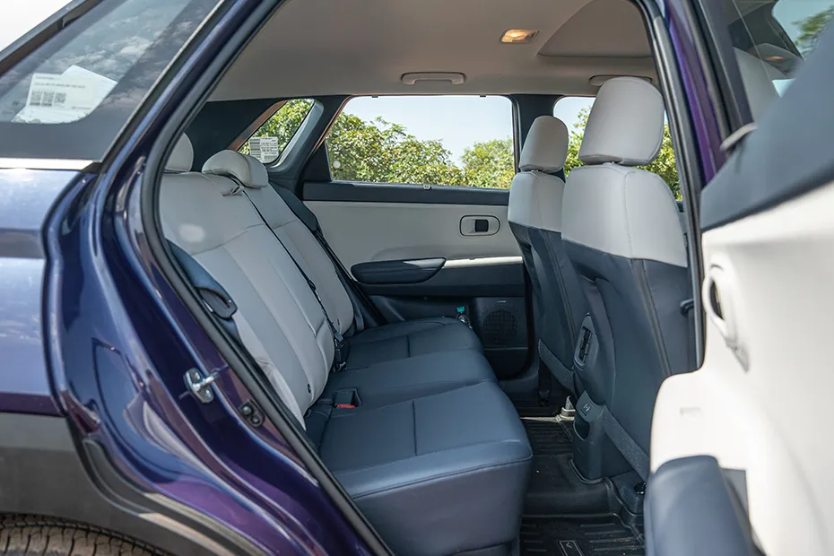Hyundai Venue Interior — Rear Seats