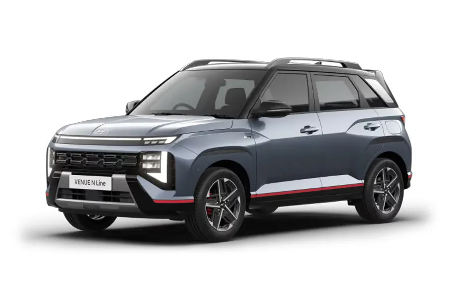 Hyundai Venue N Line — Hazel Blue with Abyss Black Roof