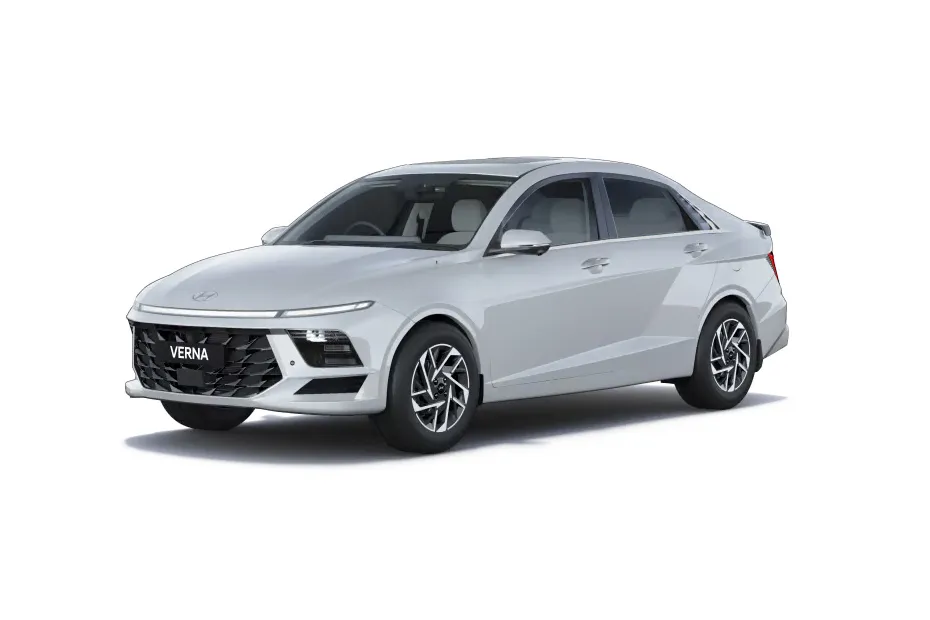 Hyundai Verna — Atlas White