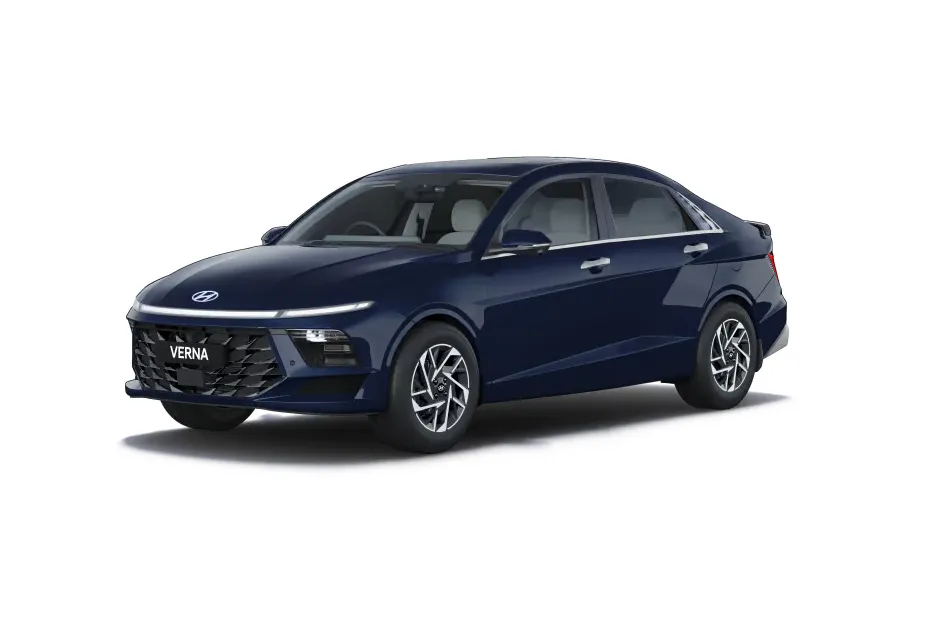Hyundai Verna — Classy Blue