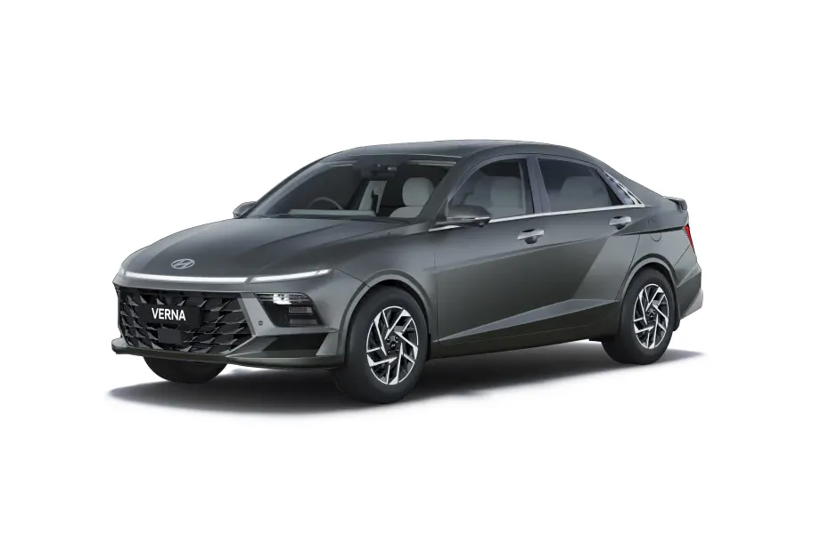 Hyundai Verna — Titan Grey Matte