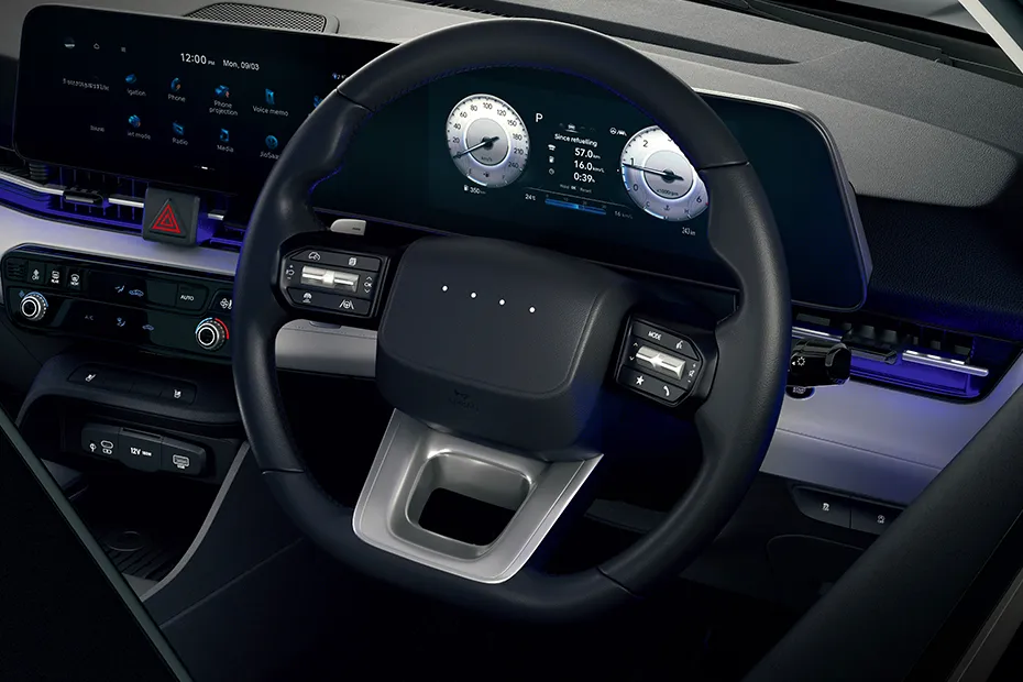 Hyundai Verna Interior — Steering Wheel