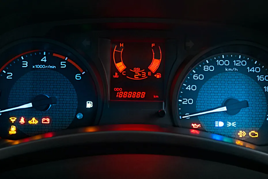 Isuzu D-Max Interior — Instrument Cluster