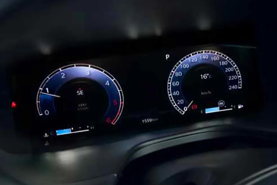 Jeep Compass Interior — Instrument Cluster
