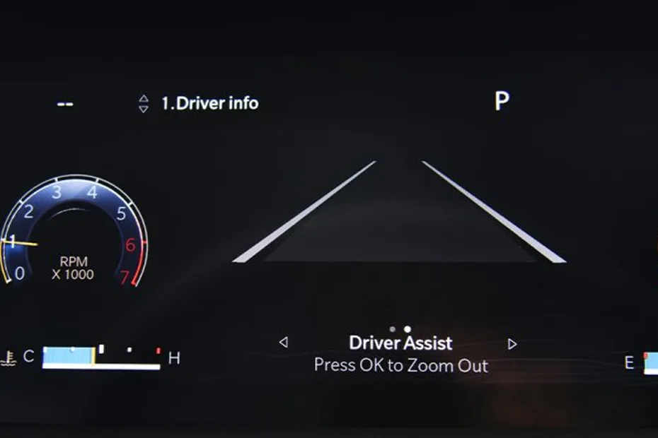 Jeep Grand Cherokee Interior — Instrument Cluster