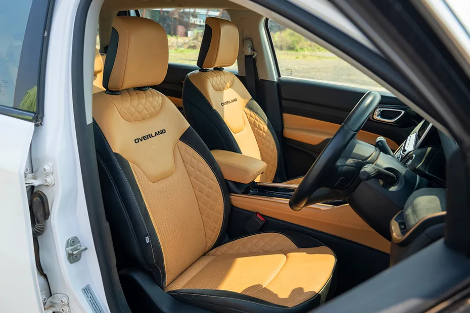 Jeep Meridian Interior — Door View Of Driver Seat