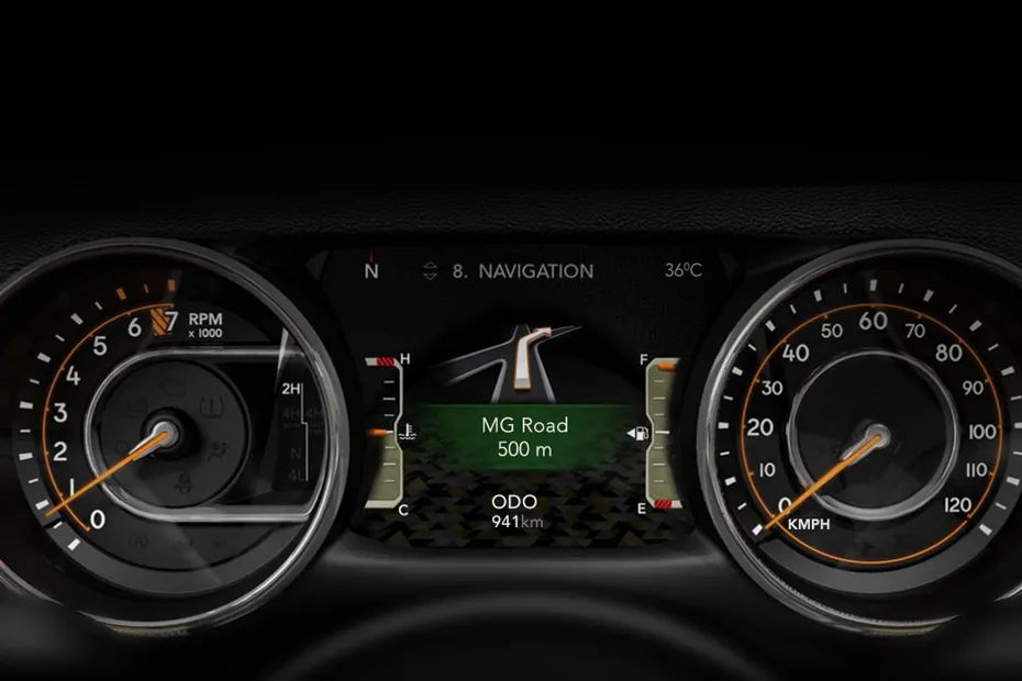 Jeep Wrangler 2023-2024 Interior — Instrument Cluster