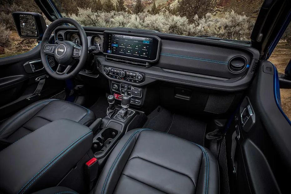 Jeep Wrangler Interior — Dashboard