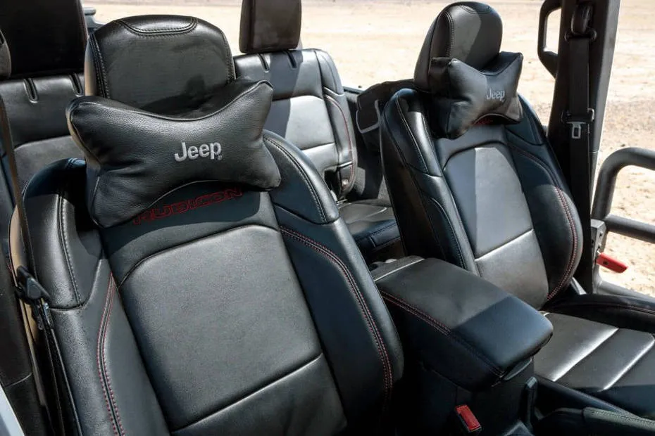 Jeep Wrangler Interior — Door View Of Driver Seat