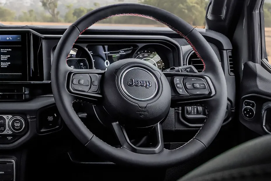 Jeep Wrangler Interior — Steering Wheel