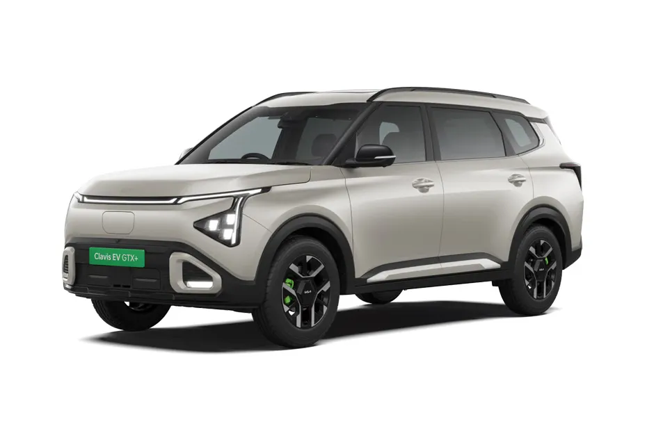 Kia Carens Clavis EV — Ivory Silver Matte