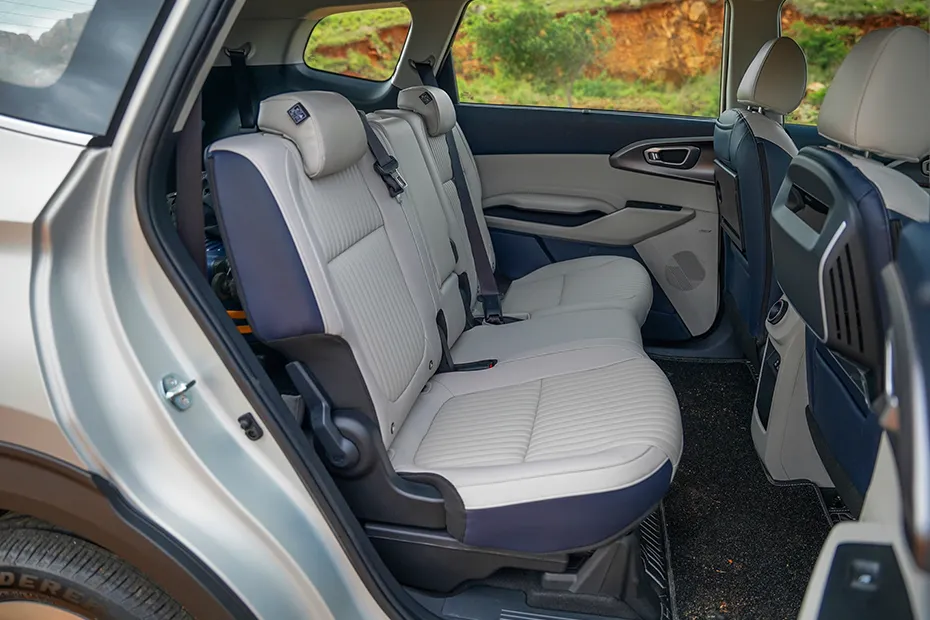 Kia Carens Clavis EV Interior — Rear Seats