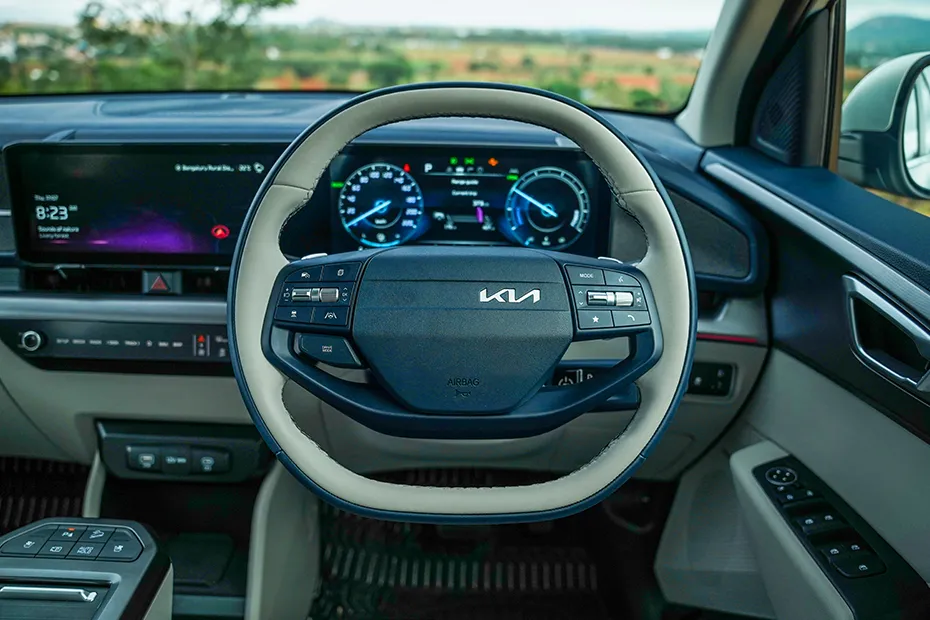 Kia Carens Clavis EV Interior — Steering Wheel