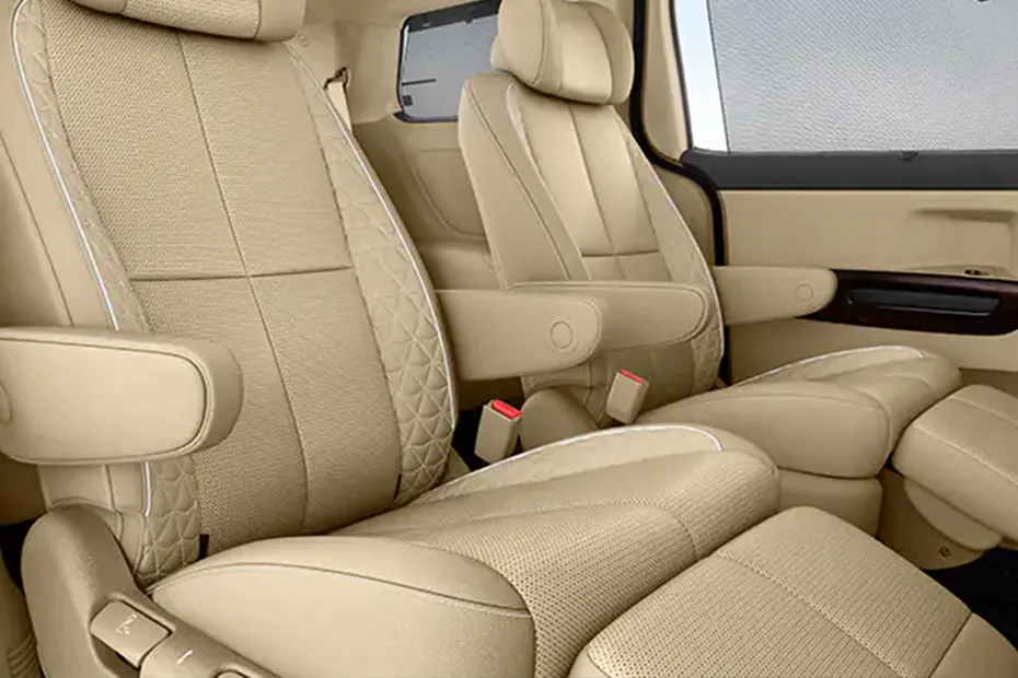 Kia Carnival 2020-2023 Interior — Rear Seats
