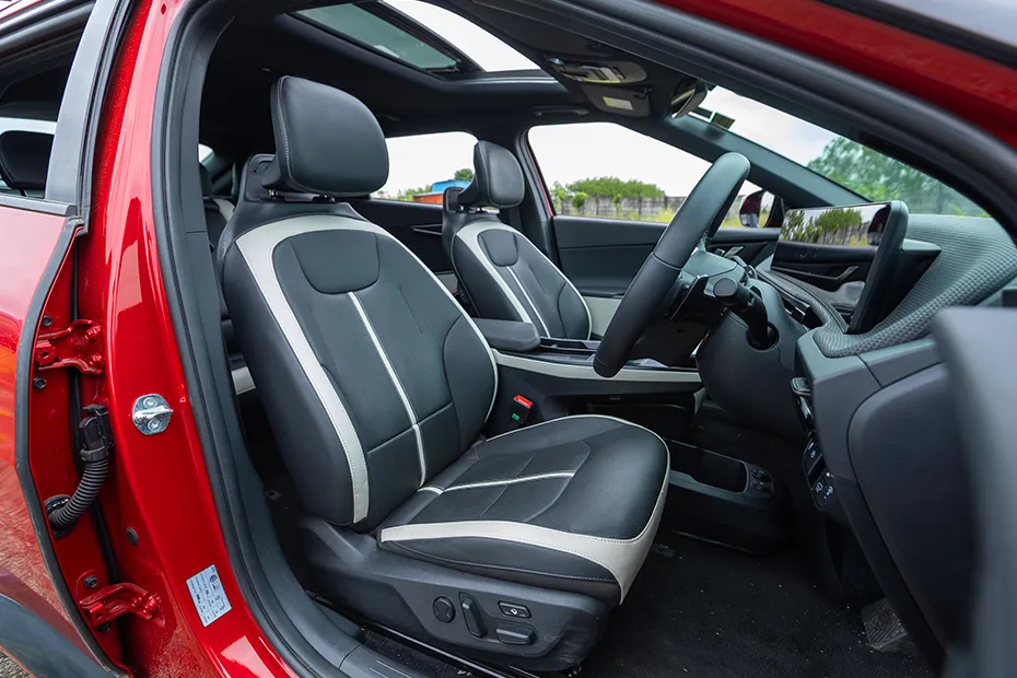 Kia EV6 Interior — Door View Of Driver Seat