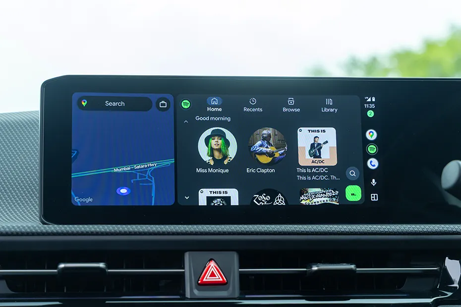 Kia EV6 Interior — Infotainment System Main Menu