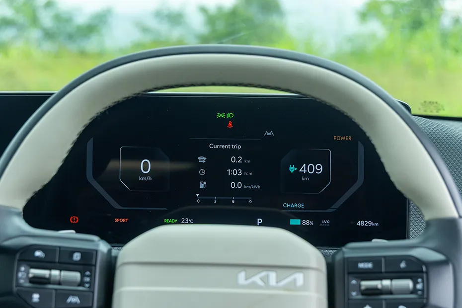 Kia EV6 Interior — Instrument Cluster