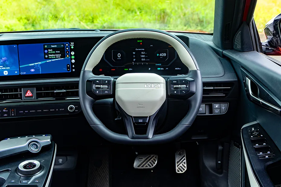 Kia EV6 Interior — Steering Wheel