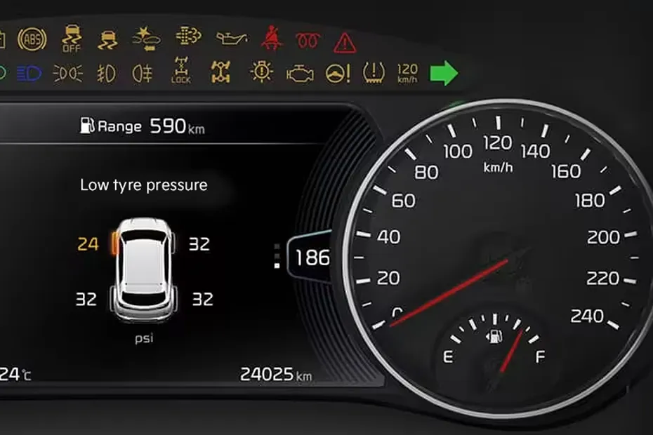 Kia Seltos 2019-2023 Interior — Instrument Cluster