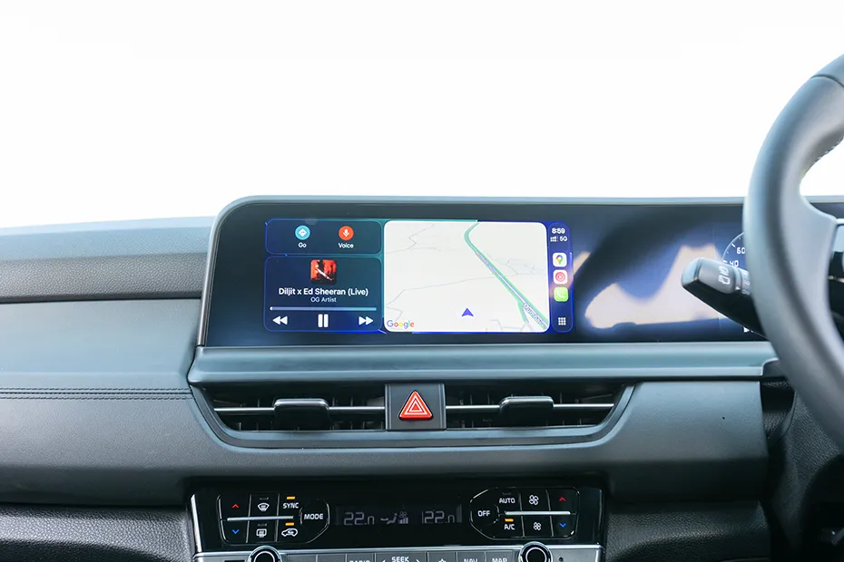 Kia Seltos 2023-2025 Interior — Infotainment System Main Menu