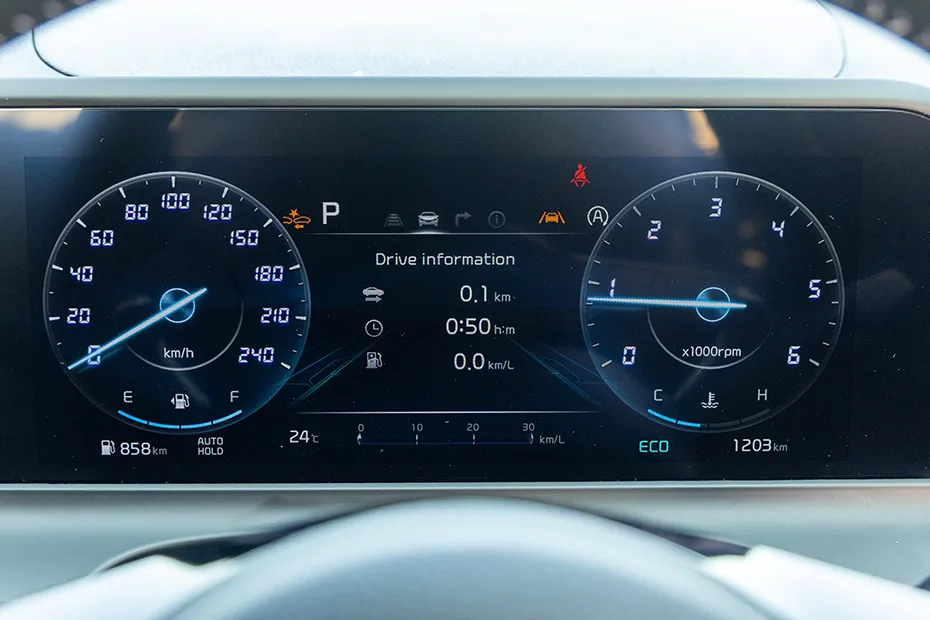 Kia Seltos 2023-2025 Interior — Instrument Cluster