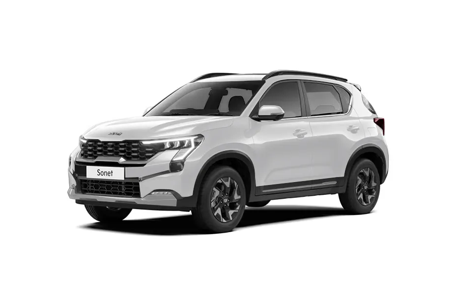 Kia Sonet — Clear White fafafc