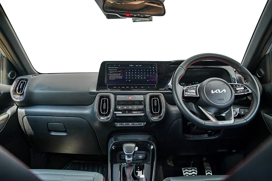 Kia Sonet Interior — Dashboard