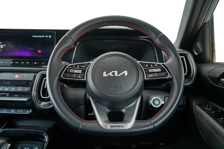 Kia Sonet Interior — Steering Wheel
