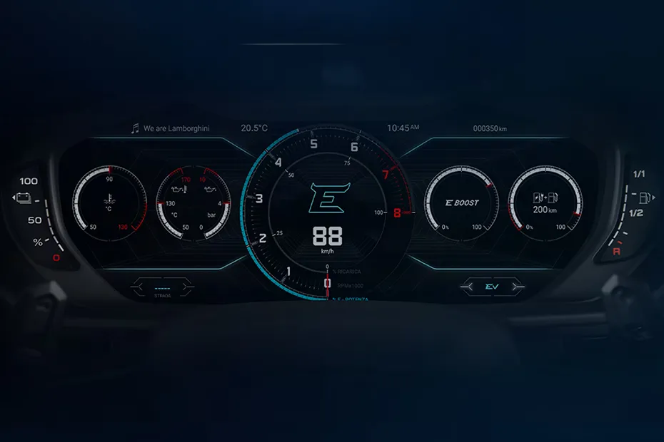 Lamborghini Urus Interior — Instrument Cluster