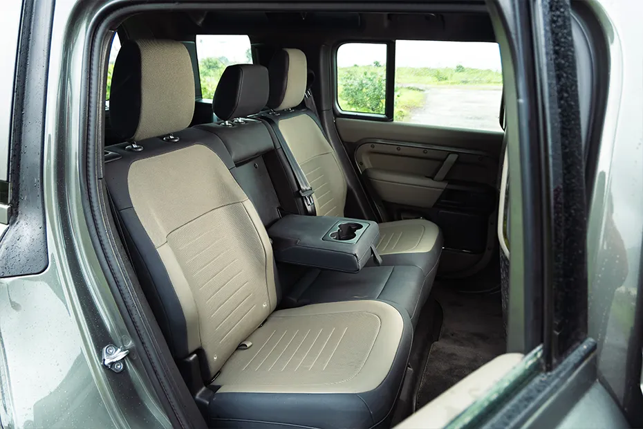 Land Rover Defender Interior — Rear Seats