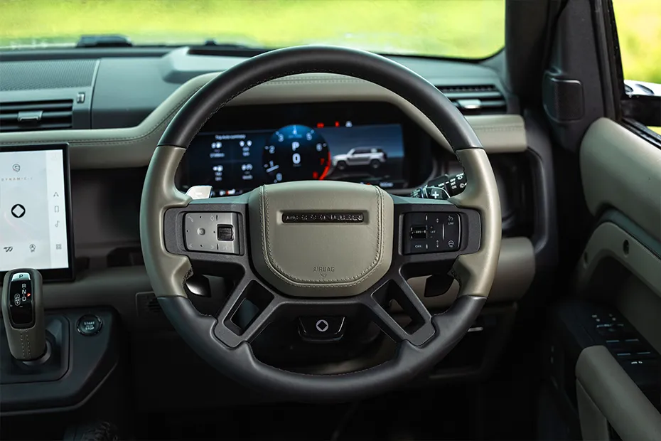 Land Rover Defender Interior — Steering Wheel