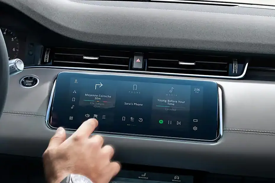 Land Rover Range Rover Evoque 2020-2024 Interior — Infotainment System Main Menu