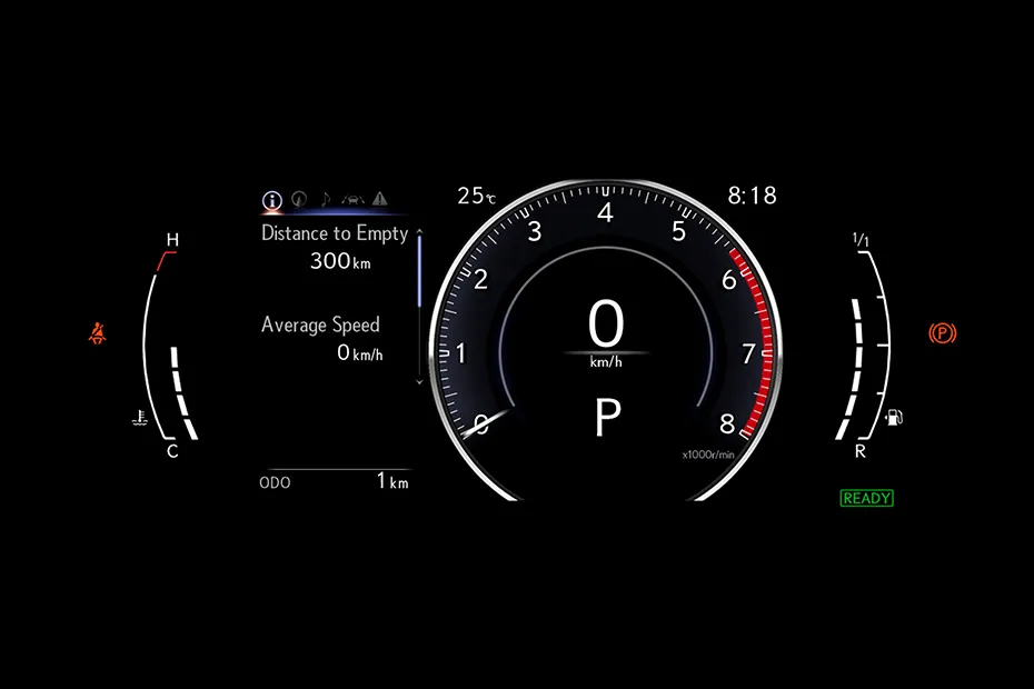 Lexus RX Interior — Instrument Cluster