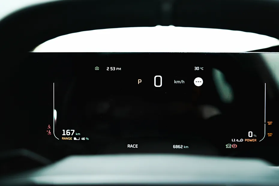 Mahindra BE 6 Interior — Instrument Cluster