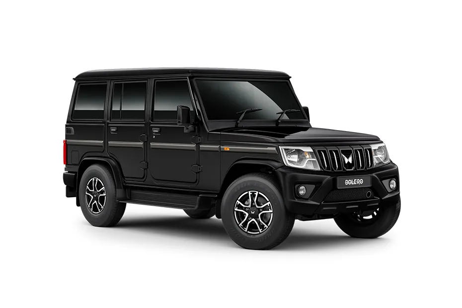Mahindra Bolero — STEALTH BLACK