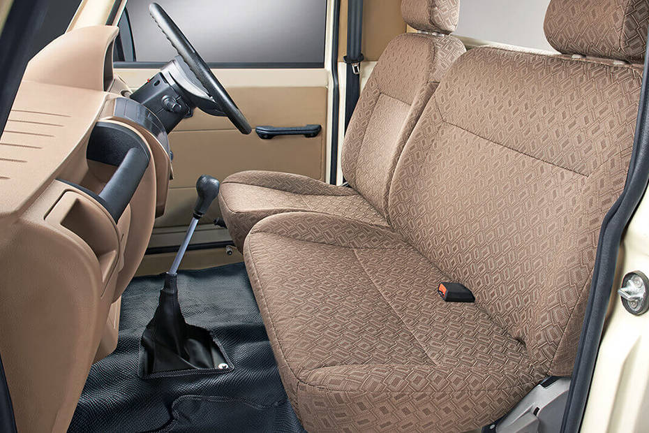Mahindra Bolero Pik-Up Interior — Door View Of Driver Seat