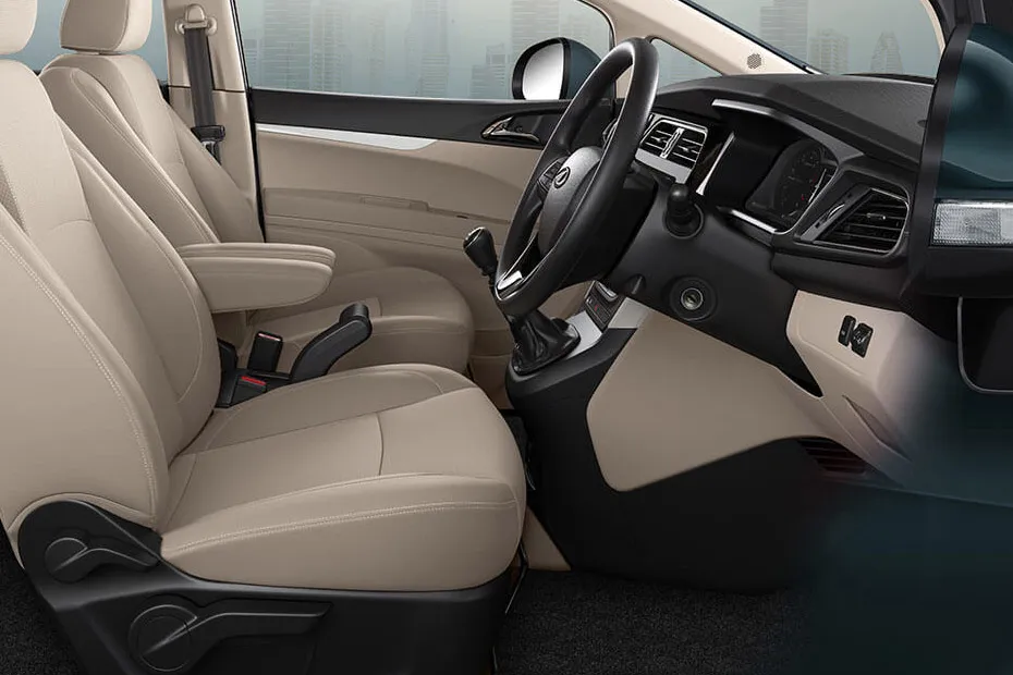 Mahindra Marazzo Interior — Door View Of Driver Seat