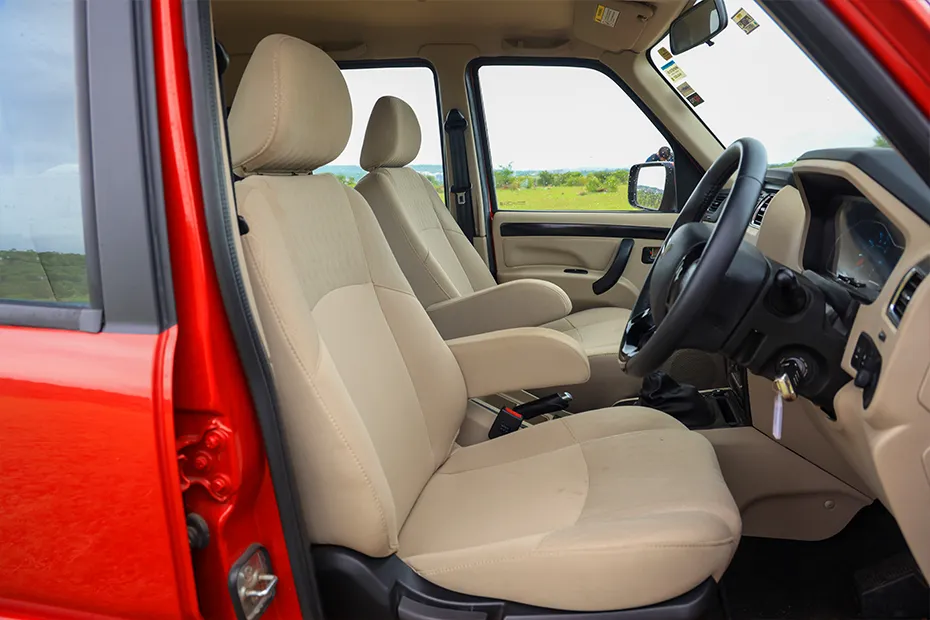 Mahindra Scorpio Interior — Door View Of Driver Seat