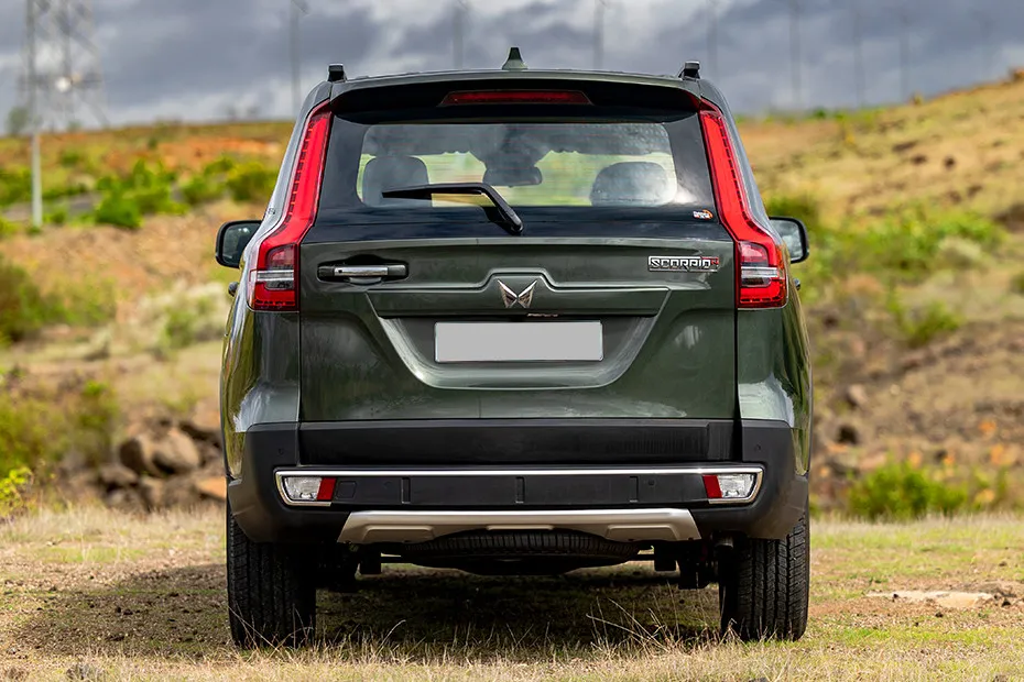 Mahindra Scorpio N — Rear View