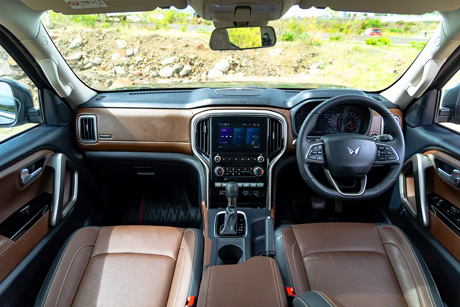 Mahindra Scorpio N Interior — Dashboard