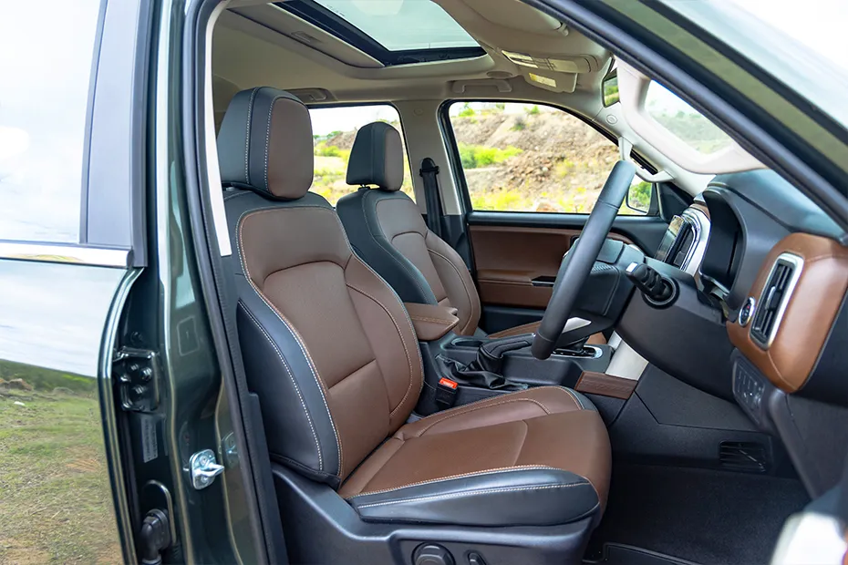 Mahindra Scorpio N Interior — Door View Of Driver Seat