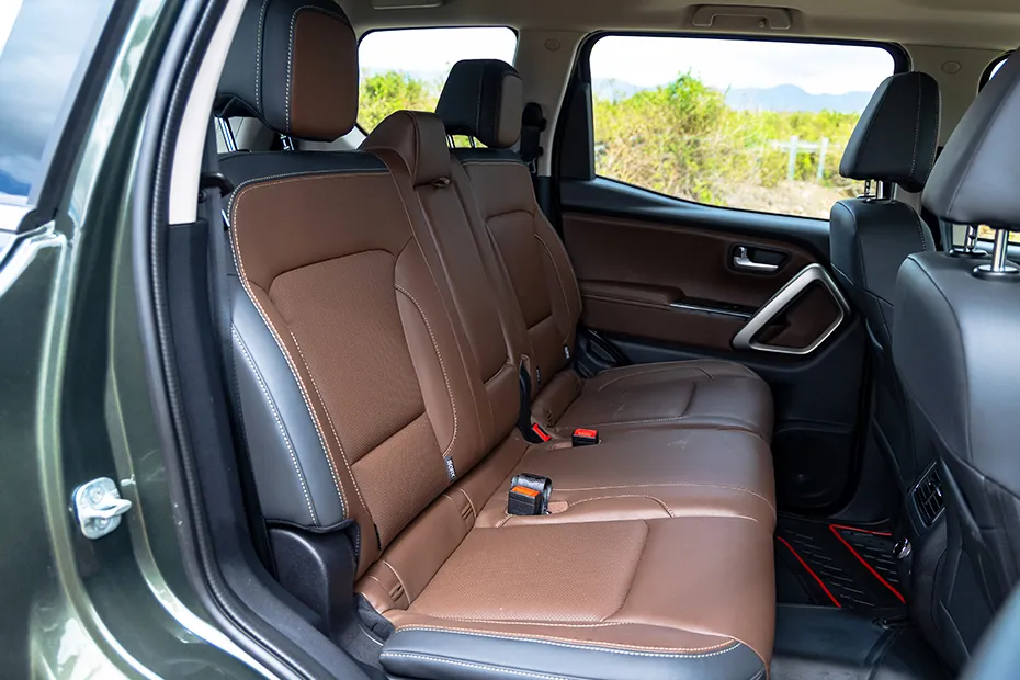 Mahindra Scorpio N Interior — Rear Seats
