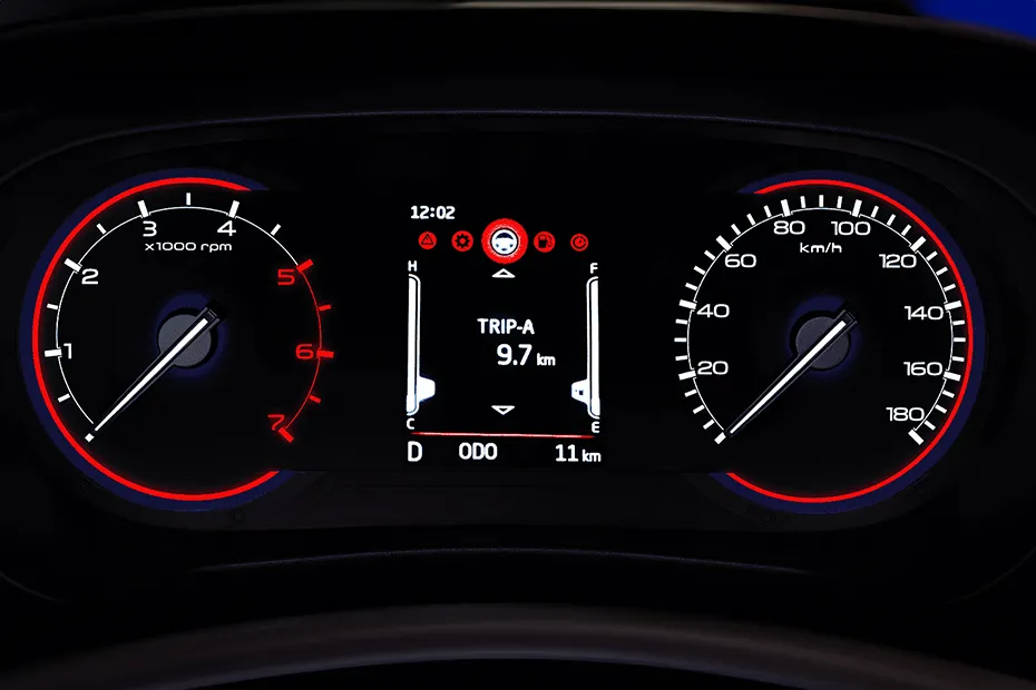Mahindra Thar 2020-2025 Interior — Instrument Cluster