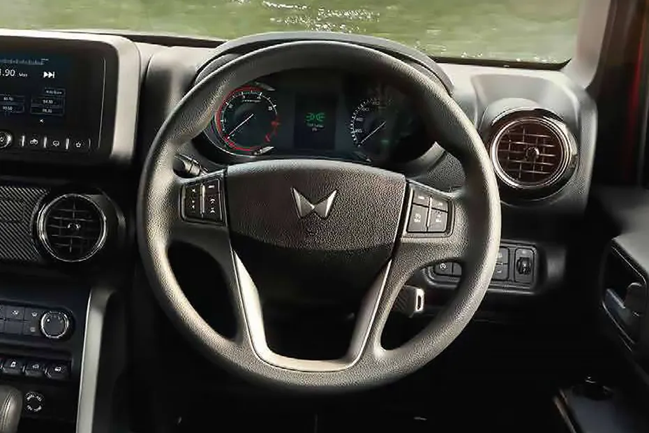 Mahindra Thar 2020-2025 Interior — Steering Wheel