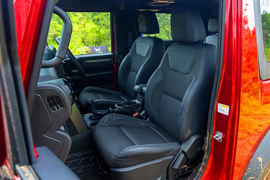 Mahindra Thar Interior — Door View Of Driver Seat