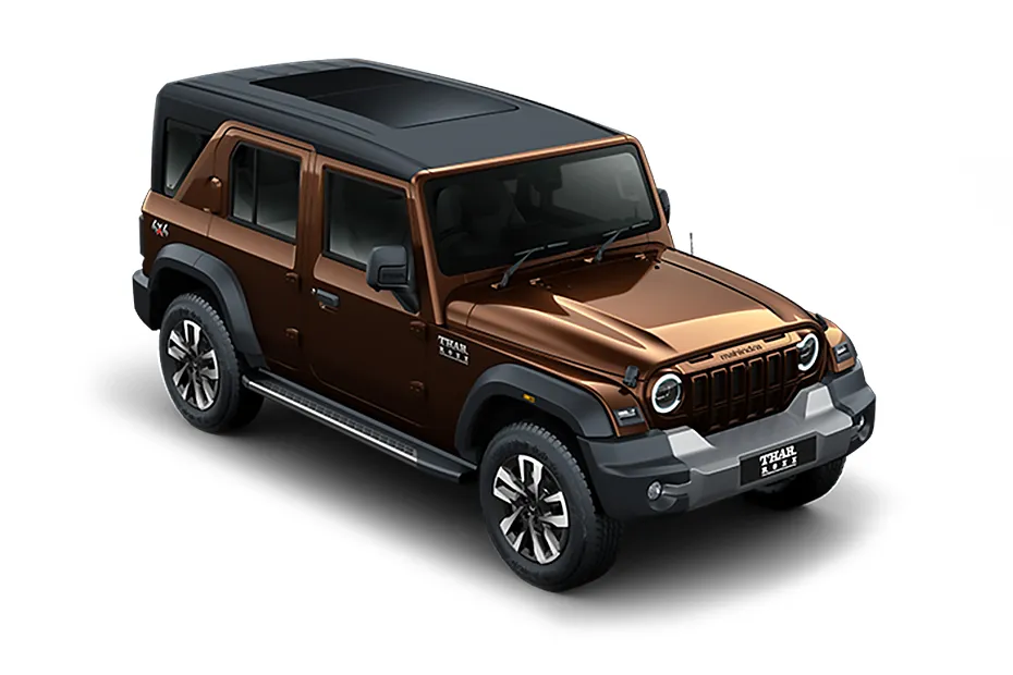 Mahindra Thar ROXX — BURNT SIENNA