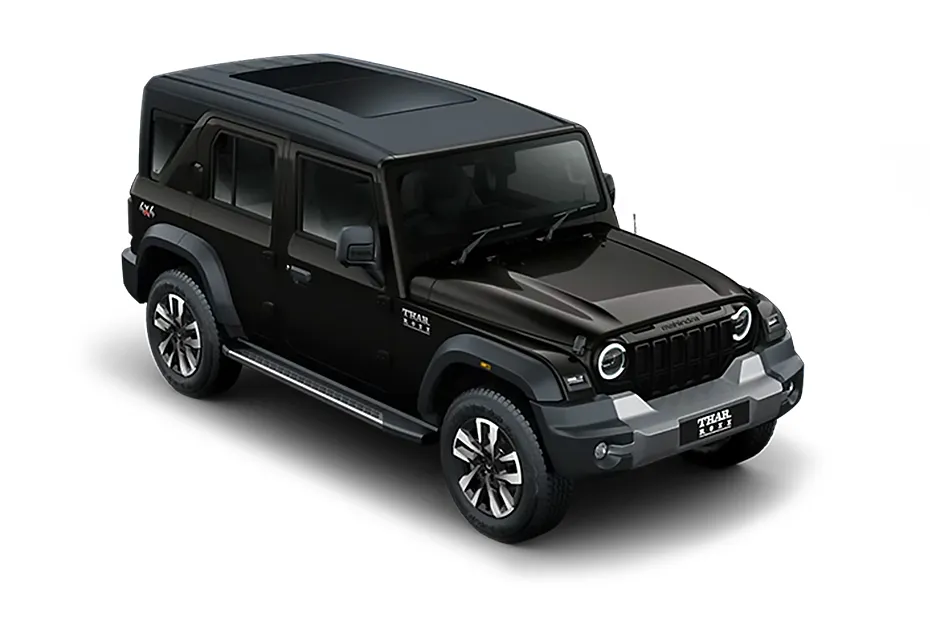 Mahindra Thar ROXX — STEALTH BLACK