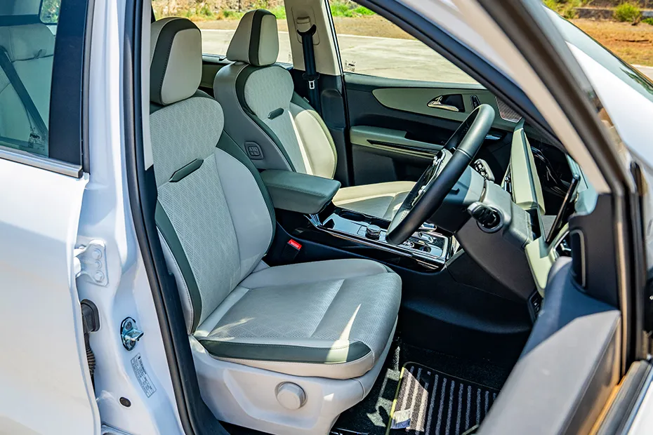 Mahindra XEV 9S Interior — Door View Of Driver Seat