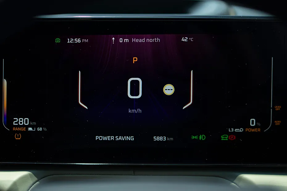 Mahindra XEV 9S Interior — Instrument Cluster