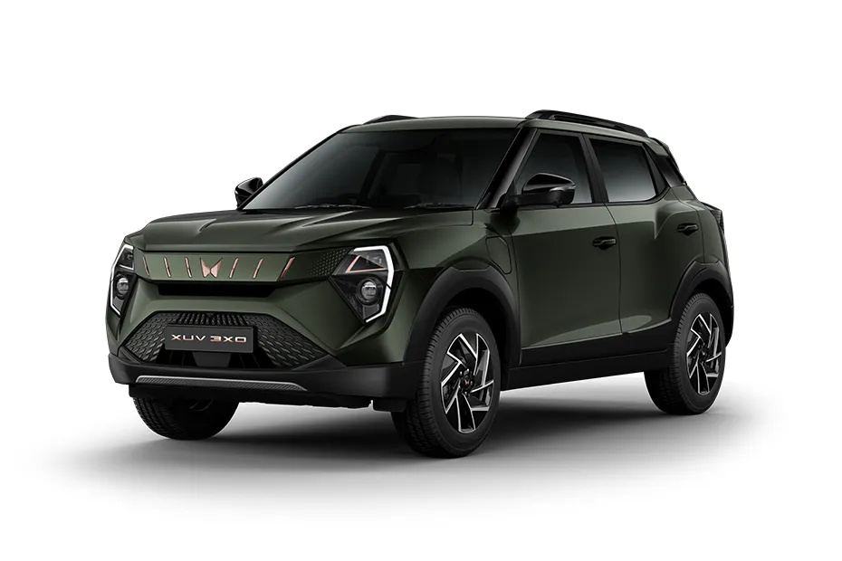 Mahindra XUV 3XO EV — Deep Forest
